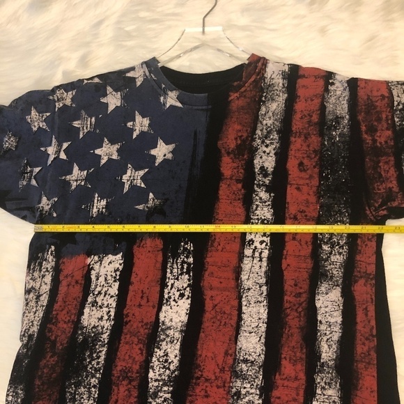 DOM Its About The Art American Flag Tee - Picture 3 of 6